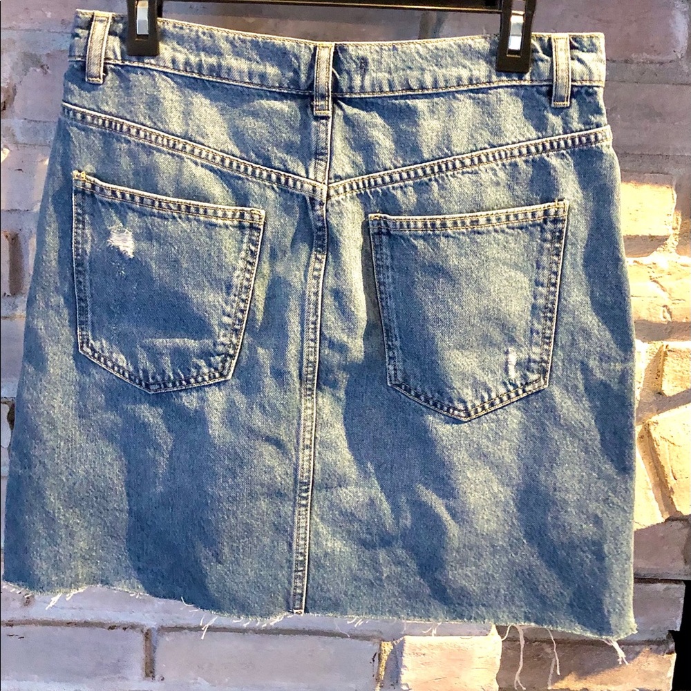 Free People Jean Skirt - Picture 3 of 4